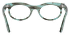 Ray-Ban® RX2242VF RX2242VF 8362 53 Eyeglasses - Striped Transparent Green