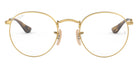 Ray-Ban® Round Metal RX3447V RX3447V 2500 47 - Gold Eyeglasses