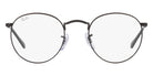 Ray-Ban® Round Metal RX3447V RX3447V 2970 53 - Blue On Silver Eyeglasses
