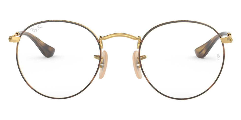 Ray-Ban® Round Metal RX3447V RX3447V 2500 50 - Gold Eyeglasses