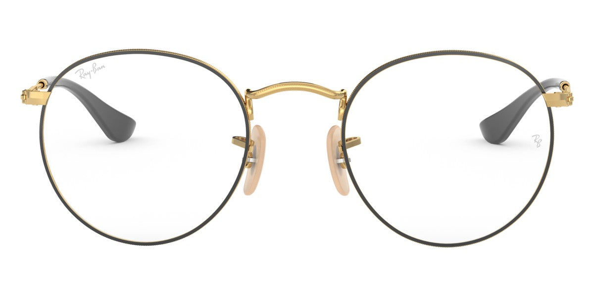 Ray-Ban® Round Metal RX3447V RX3447V 2945 47 - Havana On Arista Eyeglasses
