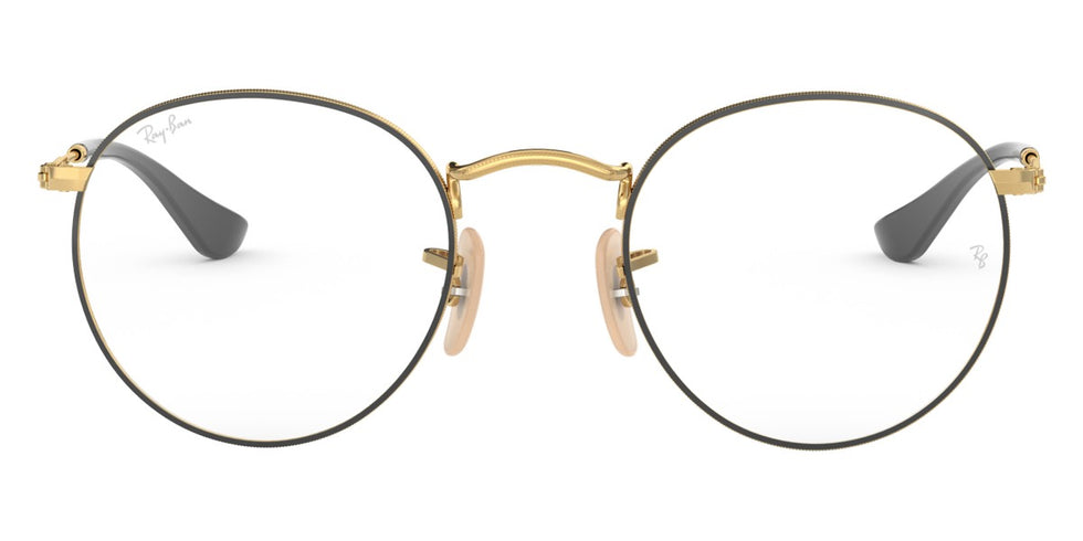 Ray-Ban® Round Metal RX3447V RX3447V 2945 47 - Havana On Arista Eyeglasses