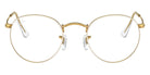 Ray-Ban® Round Metal RX3447V RX3447V 2991 50 - Black On Arista Eyeglasses