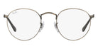 Ray-Ban® Round Metal RX3447V RX3447V 2970 50 - Blue On Silver Eyeglasses