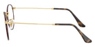 Ray-Ban® RX3447V RX3447V 3188 50 Eyeglasses - Matte Arista Gold