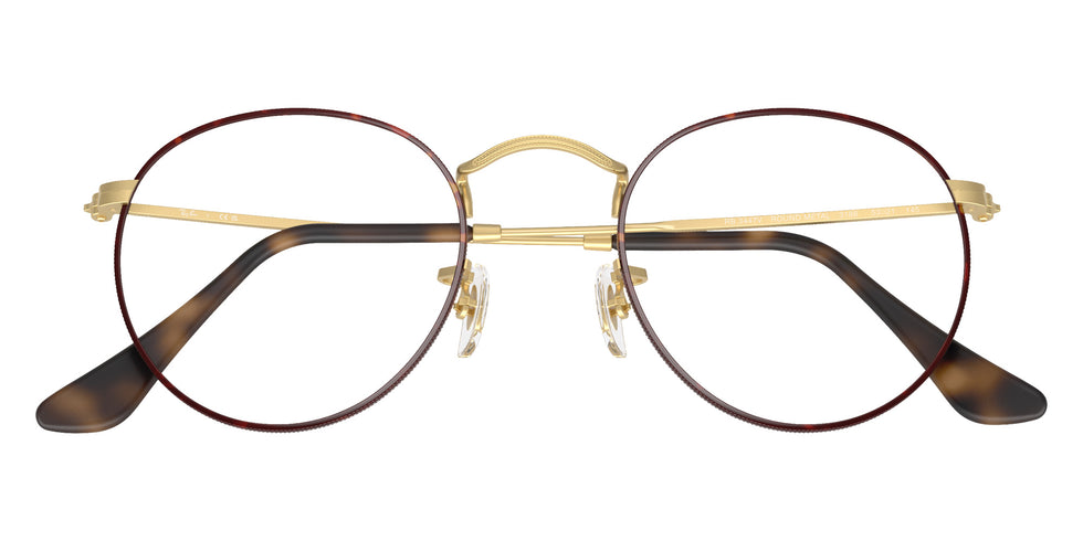 Ray-Ban® RX3447V RX3447V 3188 50 Eyeglasses - Matte Arista Gold