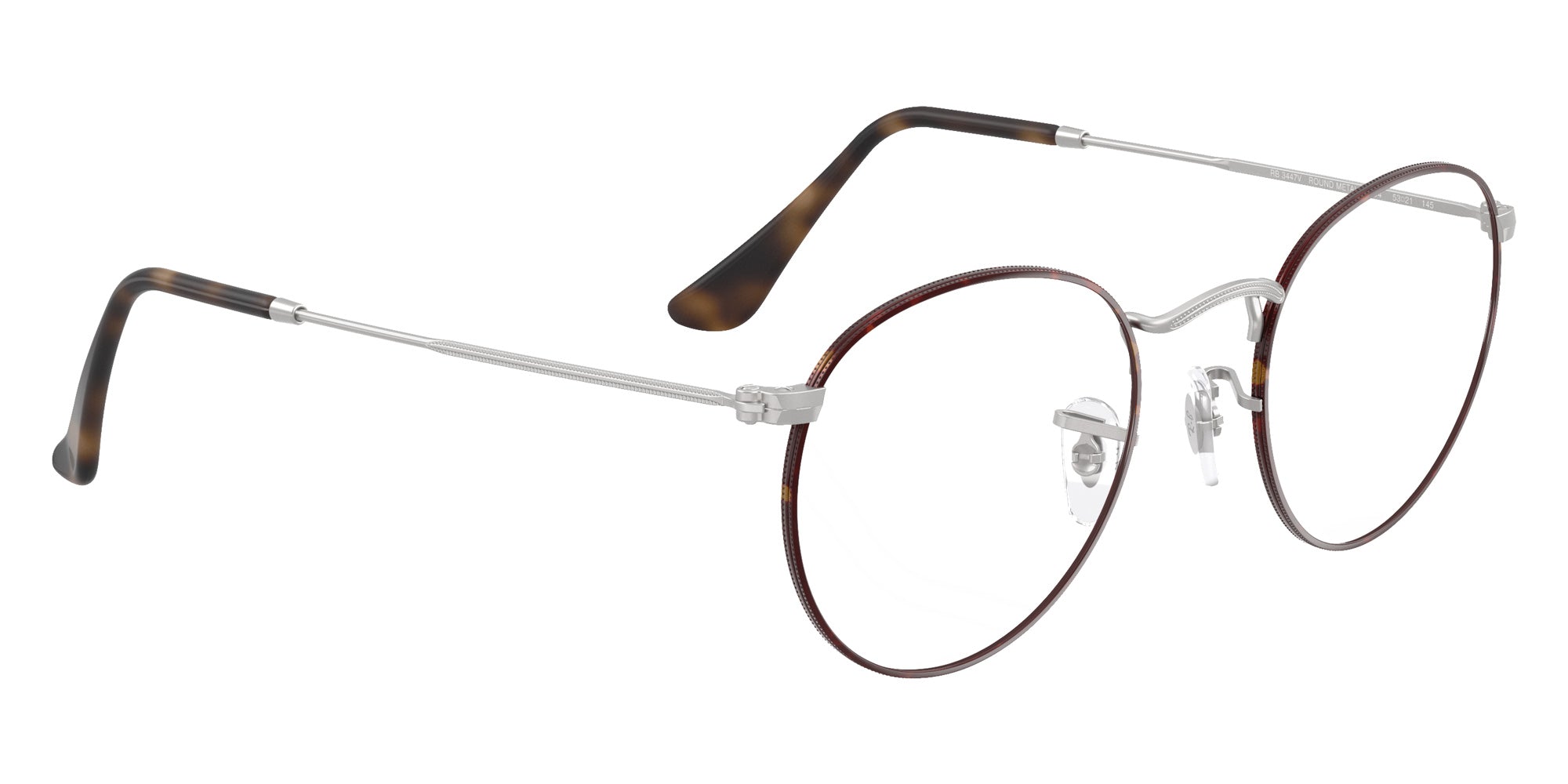 Ray-Ban® RX3447V RX3447V 3194 50 Eyeglasses - Matte Silver