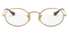 Ray-Ban® Oval RX3547V RX3547V 2500 48 - Arista Eyeglasses