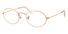 Ray-Ban® RX3547V RX3547V 3094 51 Eyeglasses - Rose Gold