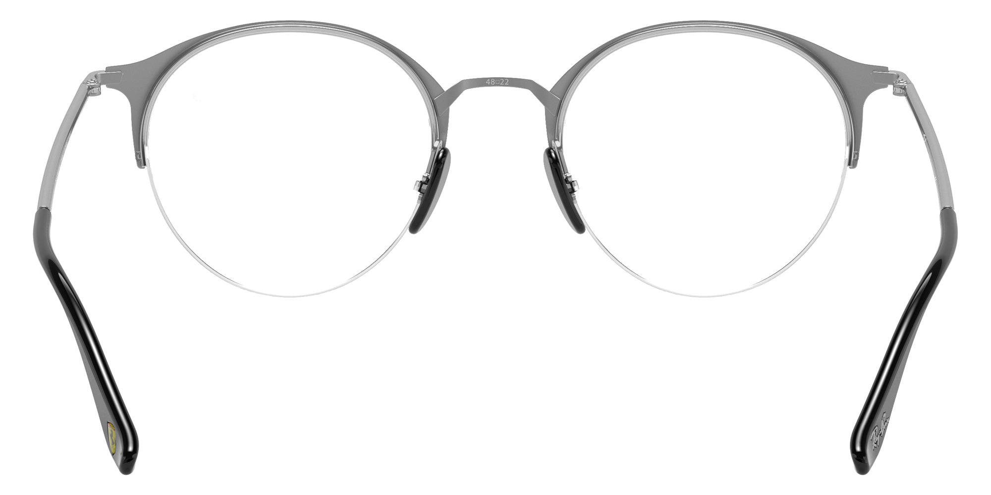 Ray-Ban® RX3578VM RX3578VM F045 48 Eyeglasses - Shiny Silver