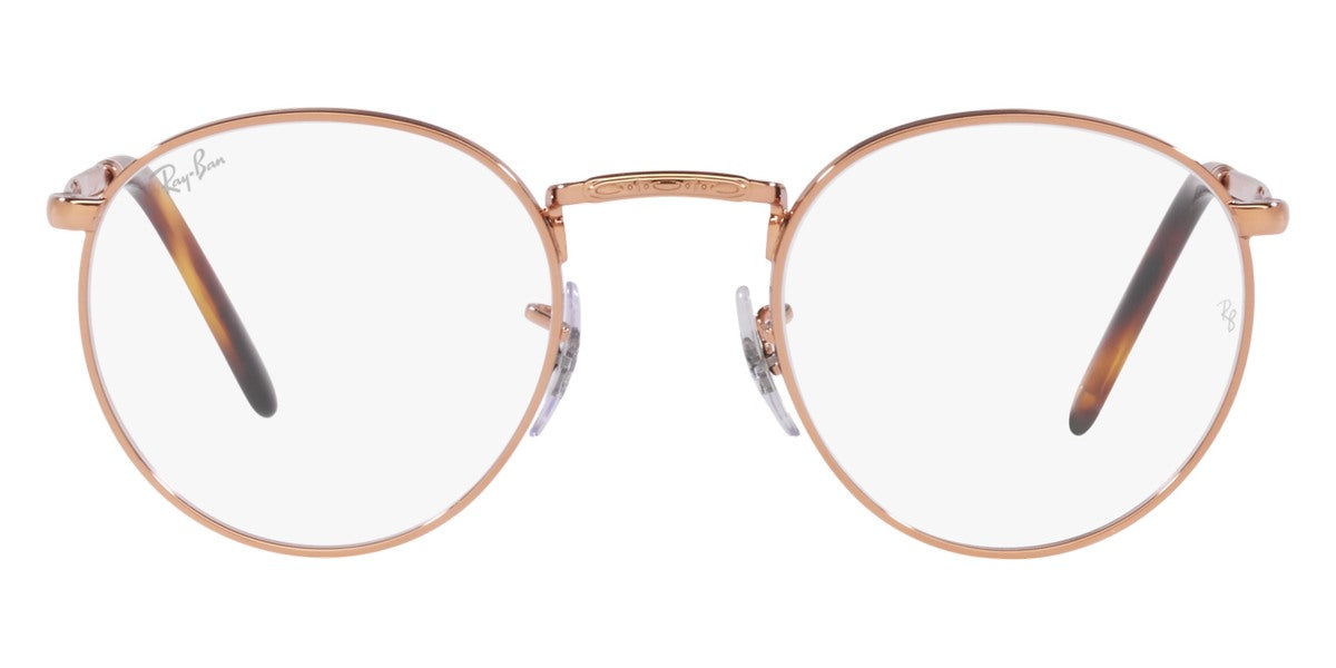 Ray-Ban® New Round RX3637V RX3637V 2501 53 - Silver Eyeglasses