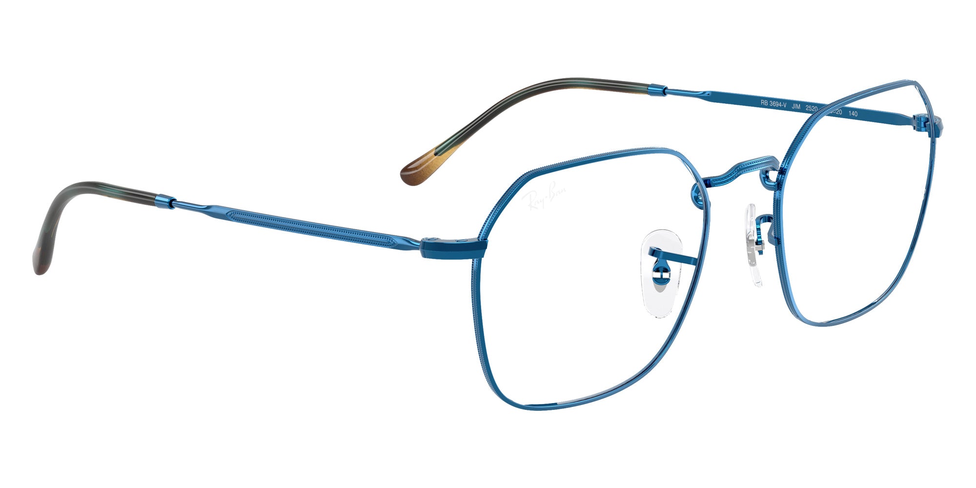 Ray-Ban® RX3694V RX3694V 2520 53 Eyeglasses - Blue