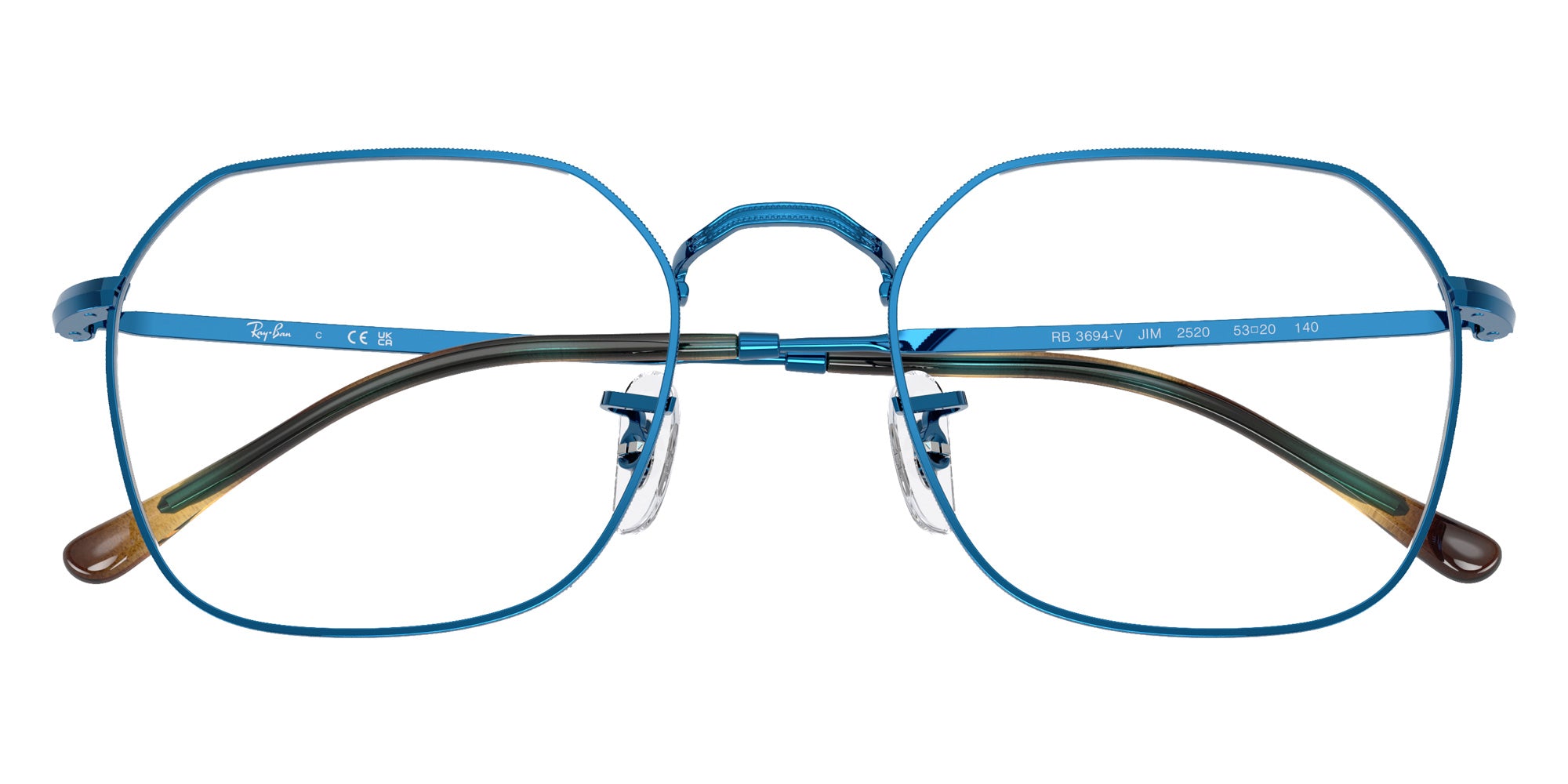 Ray-Ban® RX3694V RX3694V 2520 53 Eyeglasses - Blue