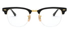 Ray-Ban® Clubmaster Metal RX3716Vm RX3716VM 2890 50 - Black On Arista Eyeglasses