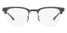 Ray-Ban® Clubmaster Metal RX3716Vm RX3716VM 3150 50 - Gray on Black Eyeglasses
