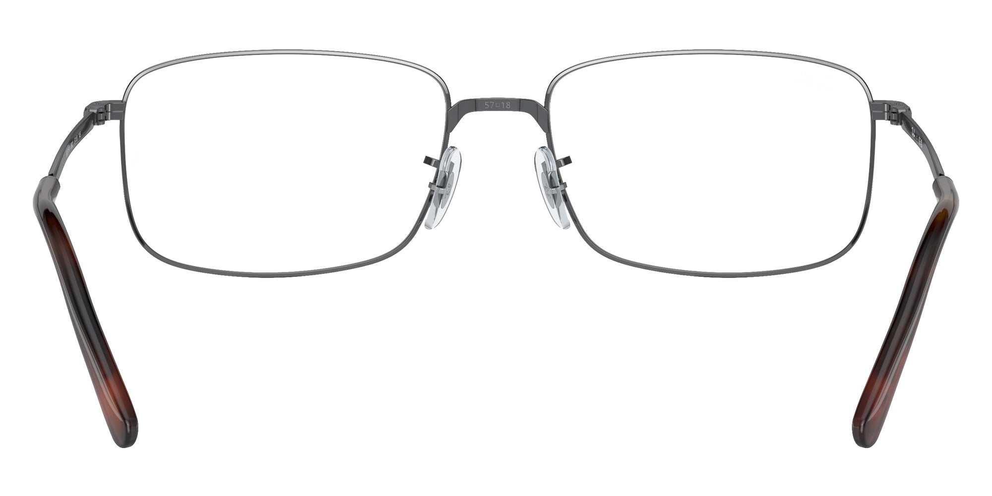 Ray-Ban® RX3717V RX3717V 2502 57 Eyeglasses - Gunmetal
