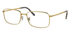 Ray-Ban® RX3717V RX3717V 3086 57 Eyeglasses - Gold