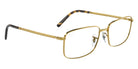 Ray-Ban® RX3717V RX3717V 3086 57 Eyeglasses - Gold