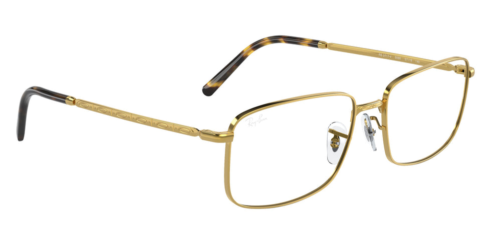 Ray-Ban® RX3717V RX3717V 3086 57 Eyeglasses - Gold