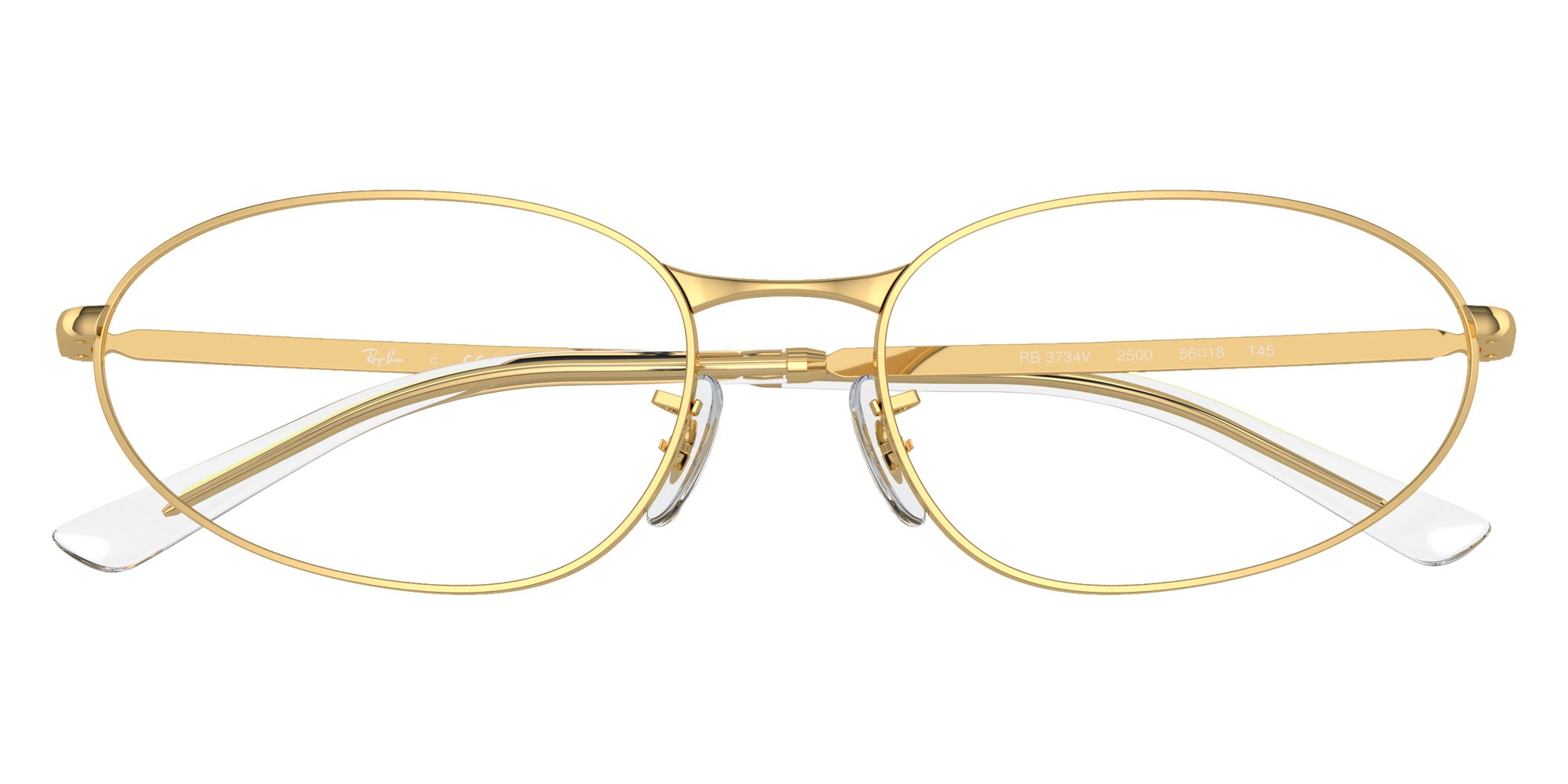 Ray-Ban® RX3734V RX3734V 2500 56 Eyeglasses - Arista Gold