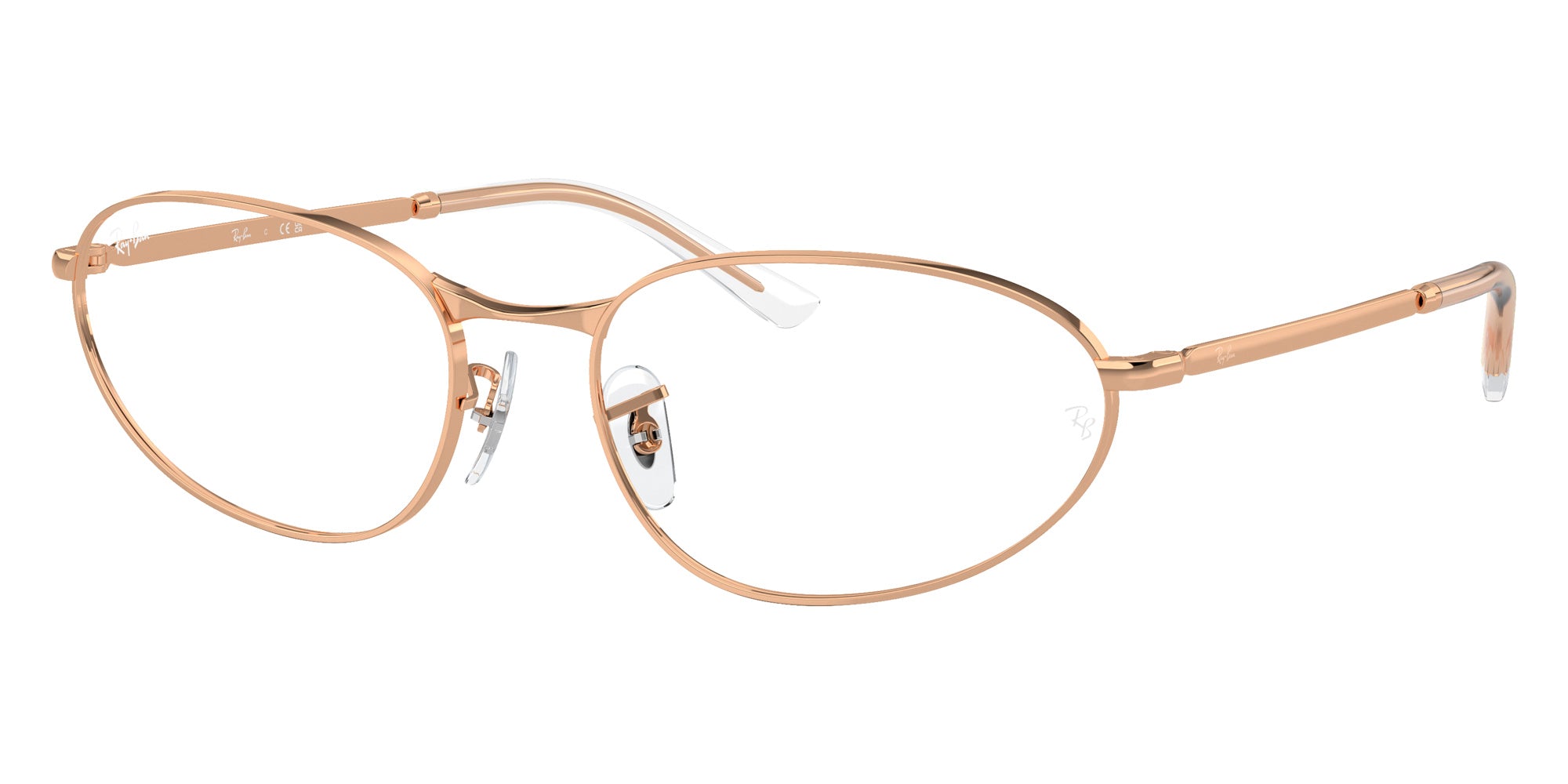 Ray-Ban® RX3734V RX3734V 3094 56 Eyeglasses - Rose Gold