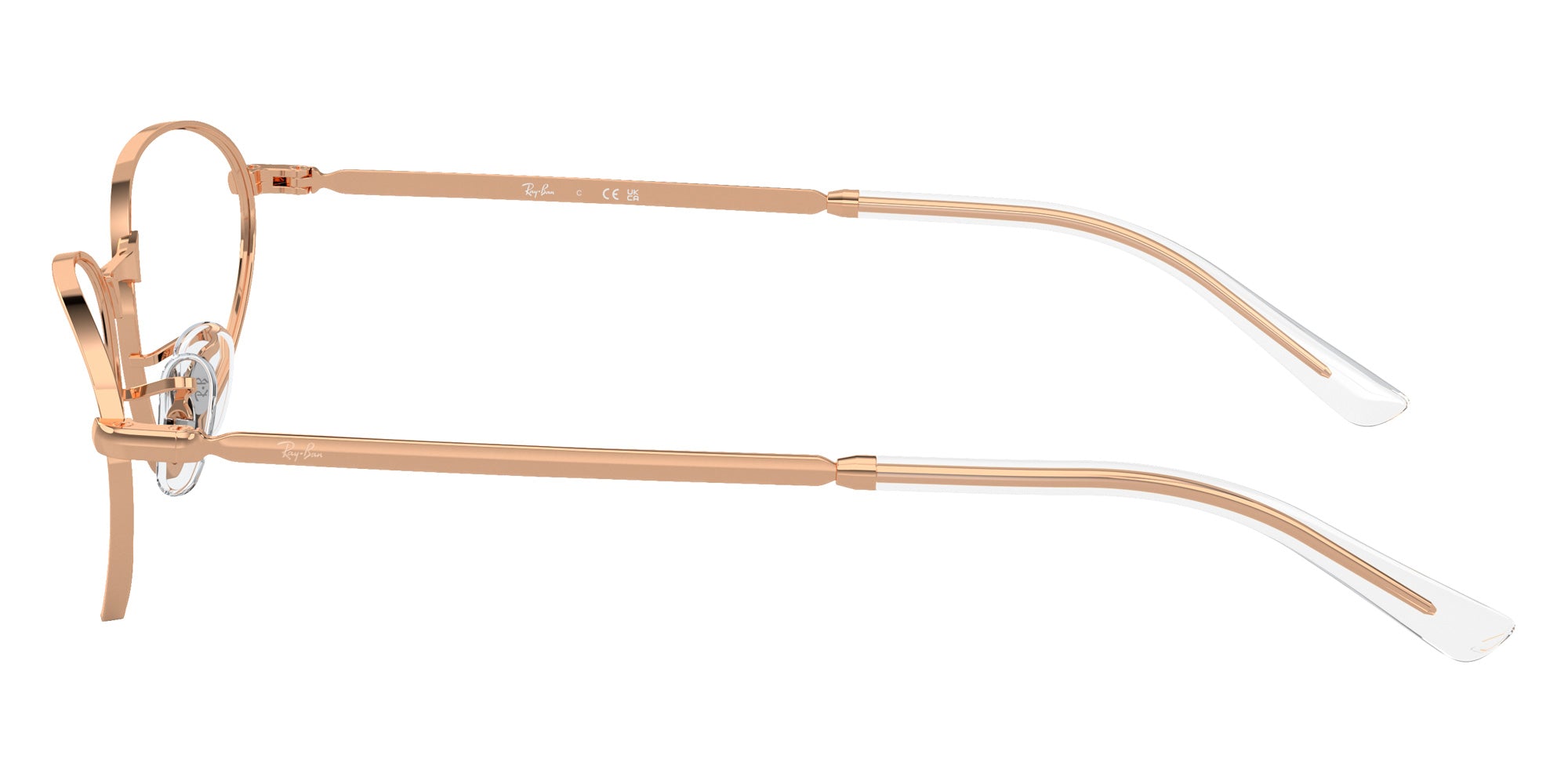 Ray-Ban® RX3734V RX3734V 3094 56 Eyeglasses - Rose Gold