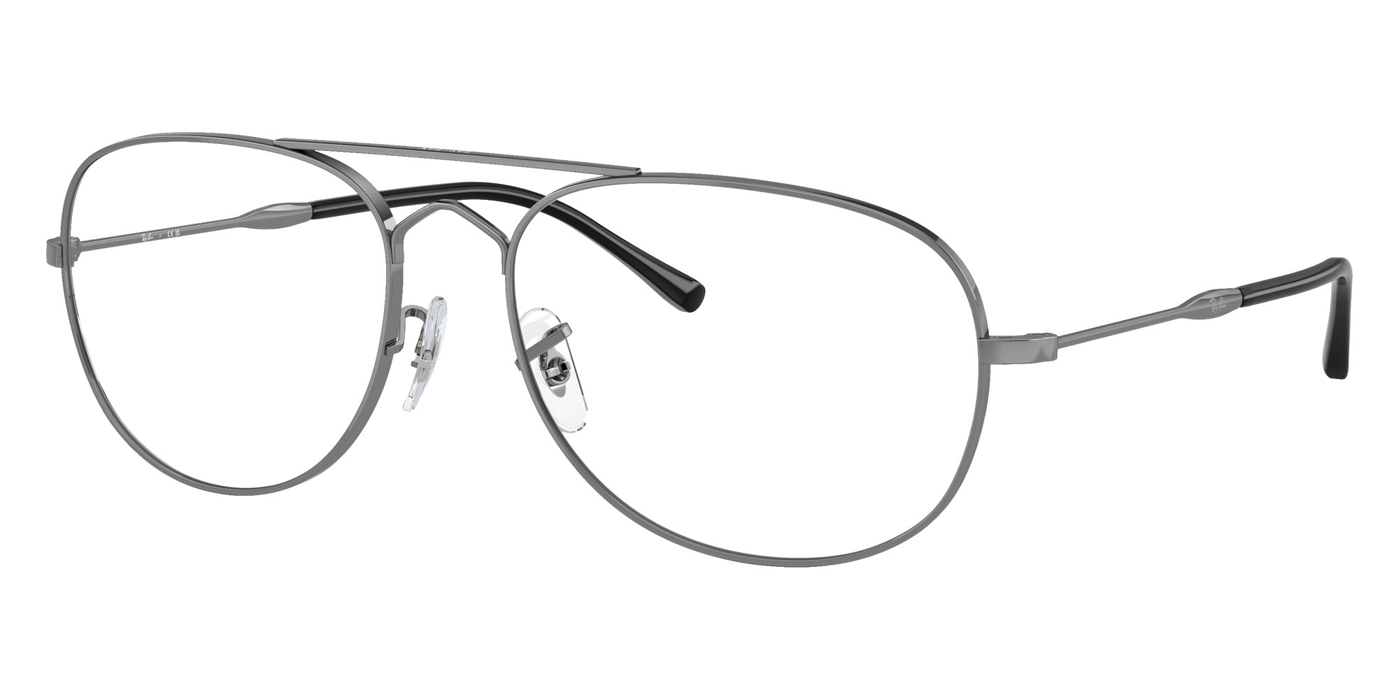 Ray-Ban® RX3735V RX3735V 2502 57 Eyeglasses - Gunmetal
