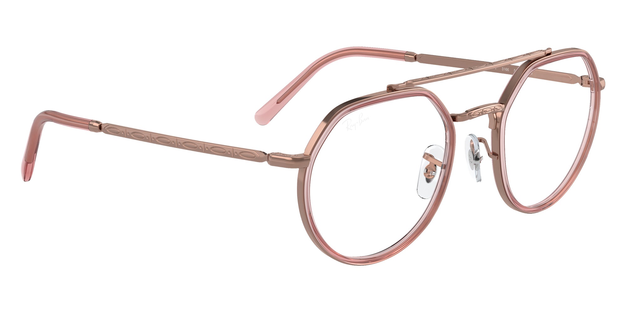 Ray-Ban® RX3765V RX3765V 3166 49 Eyeglasses - Copper