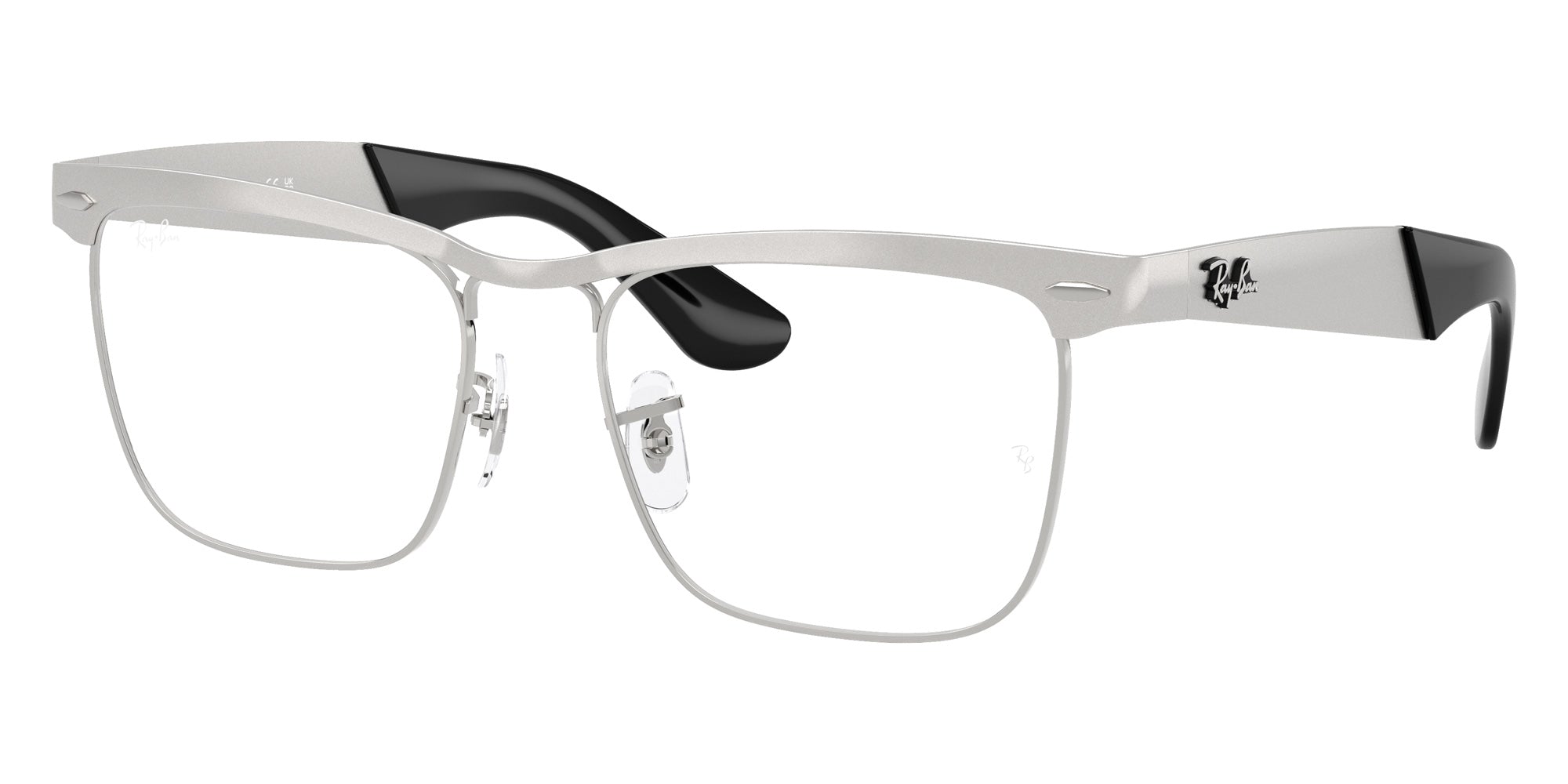 Ray-Ban® RX3875V RX3875V 2538 53 Eyeglasses - Sandblasted Silver