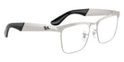 Ray-Ban® RX3875V RX3875V 2538 53 Eyeglasses - Sandblasted Silver