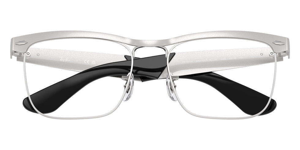 Ray-Ban® RX3875V RX3875V 2538 53 Eyeglasses - Sandblasted Silver