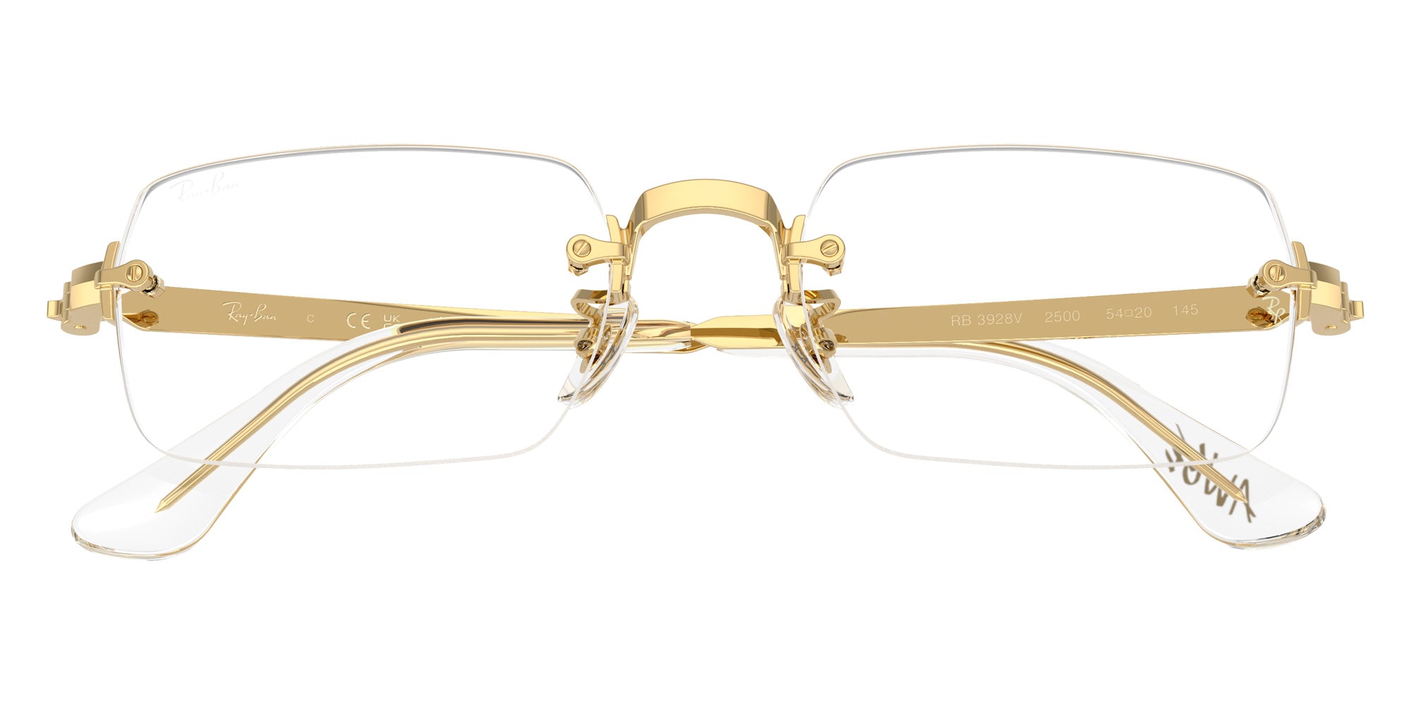 Ray-Ban® RX3928V RX3928V 2500 54 Eyeglasses - Arista Gold
