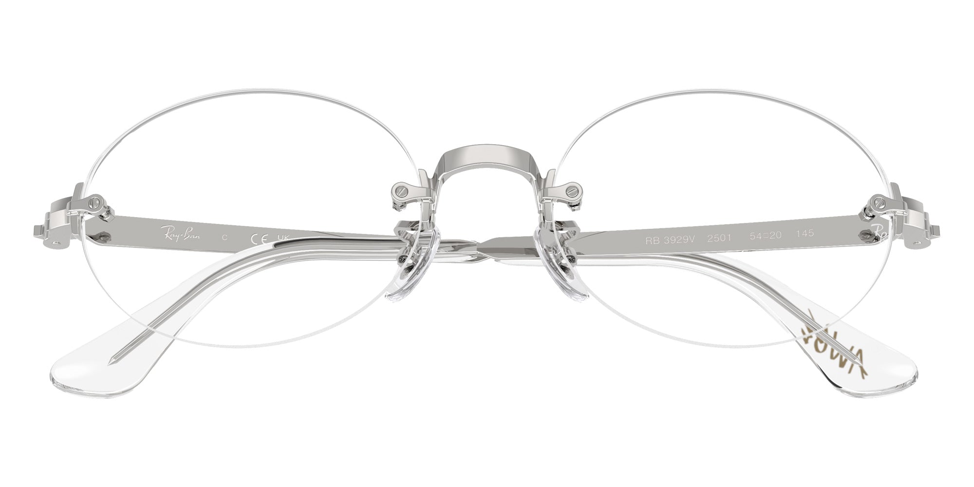 Ray-Ban® RX3929V RX3929V 2501 54 Eyeglasses - Silver
