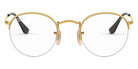 Ray-Ban® Round Gaze RX3947V RX3947V 2509 48 - Black Eyeglasses