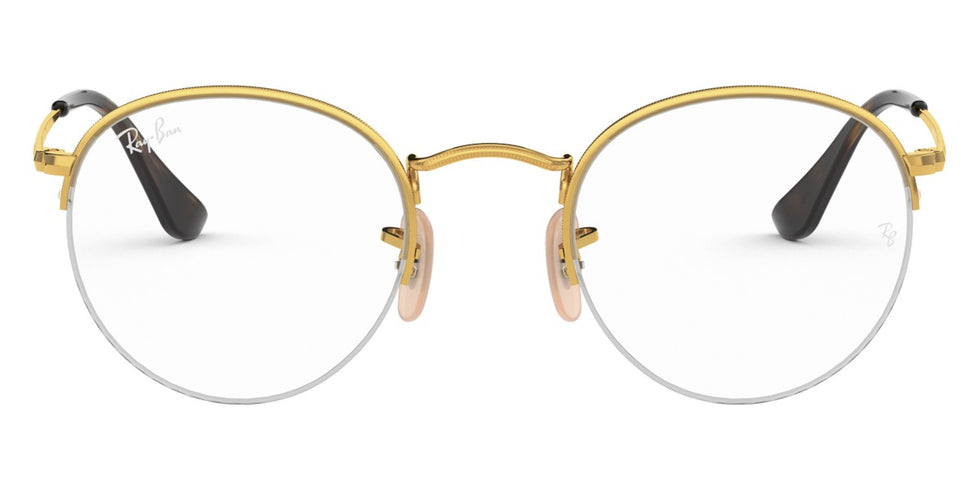 Ray-Ban® Round Gaze RX3947V RX3947V 2509 48 - Black Eyeglasses
