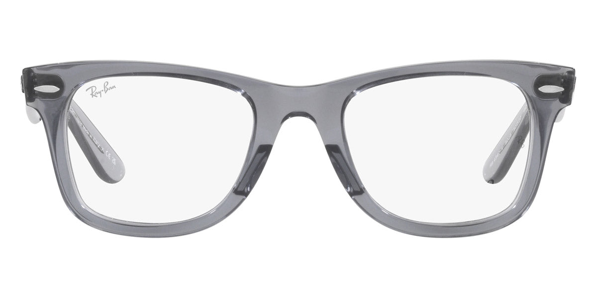 Ray-Ban® Wayfarer Ease RX4340V RX4340V 8225 50 - Transparent Gray Eyeglasses