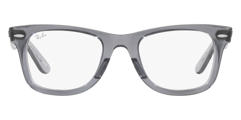 Ray-Ban® Wayfarer Ease RX4340V RX4340V 8225 50 - Transparent Gray Eyeglasses