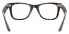 Ray-Ban® RX4340V RX4340V 8401 50 Eyeglasses - Dark Havana On Multicolor