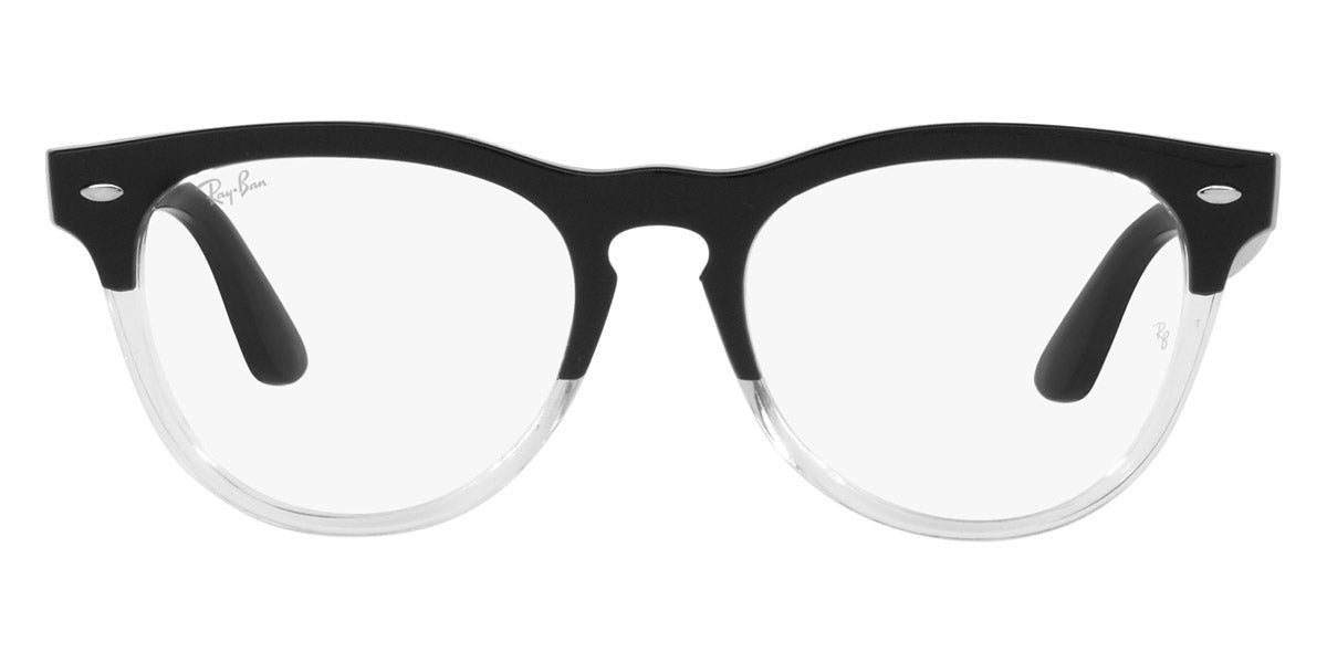Ray-Ban® Iris RX4471V RX4471V 8193 51 - Black on Transparent Eyeglasses