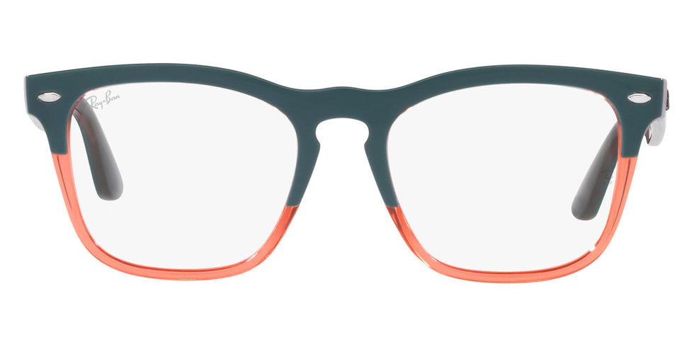 Ray-Ban® Steve RX4487V RX4487V 8193 54 - Black on Transparent Eyeglasses