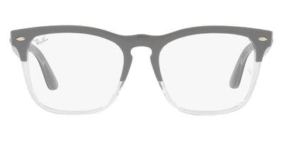 Ray-Ban® STEVE 0RX4487V RX4487V 8197 54 - Gray on Transparent Eyeglasses