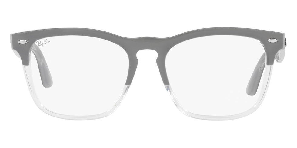 Ray-Ban® Steve RX4487Vf RX4487VF 8197 54 - Gray on Transparent Eyeglasses