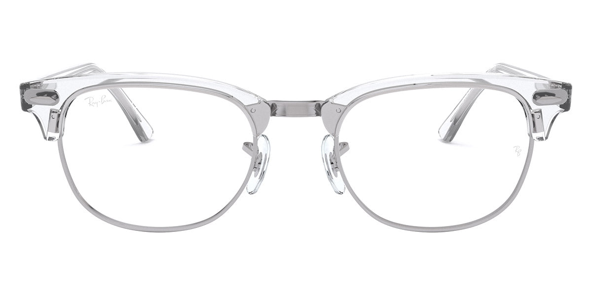 Ray-Ban® Clubmaster RX5154 RX5154 2001 49 - White Transparent Eyeglasses