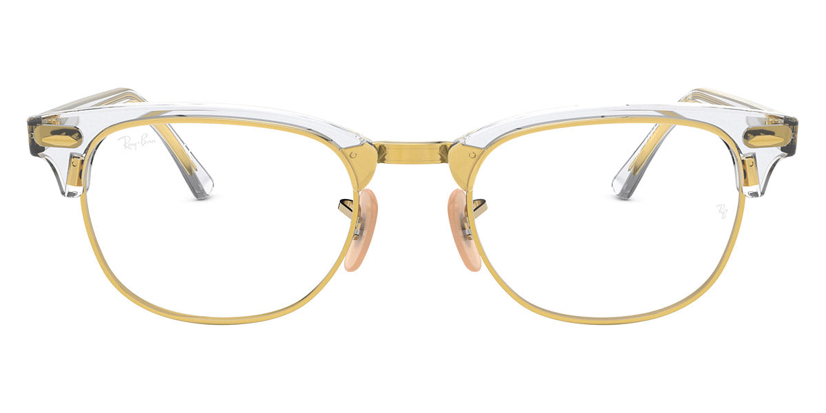 Ray-Ban® Clubmaster RX5154 RX5154 2077 53 - Black Eyeglasses