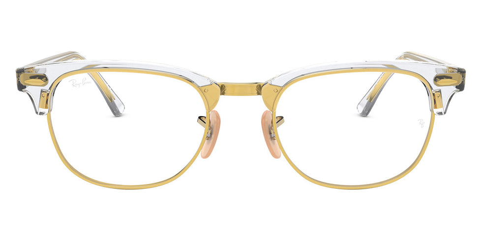 Ray-Ban® Clubmaster RX5154 RX5154 2077 53 - Black Eyeglasses