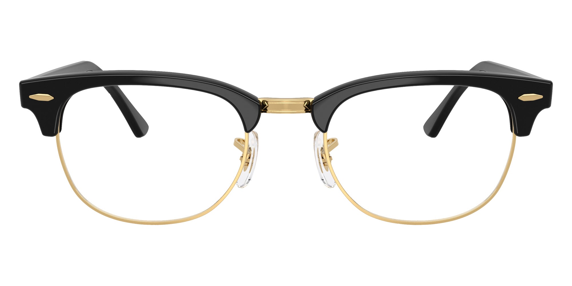 Ray-Ban® RX5154 RX5154 5784 53 Eyeglasses - Black