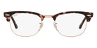 Ray-Ban® Clubmaster RX5154 RX5154 8230 51 - Bordeaux on Rose Gold Eyeglasses