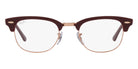 Ray-Ban® Clubmaster RX5154 RX5154 2001 53 - White Transparent Eyeglasses