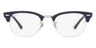 Ray-Ban® Clubmaster RX5154 RX5154 5494 49 - Brown Havana Eyeglasses