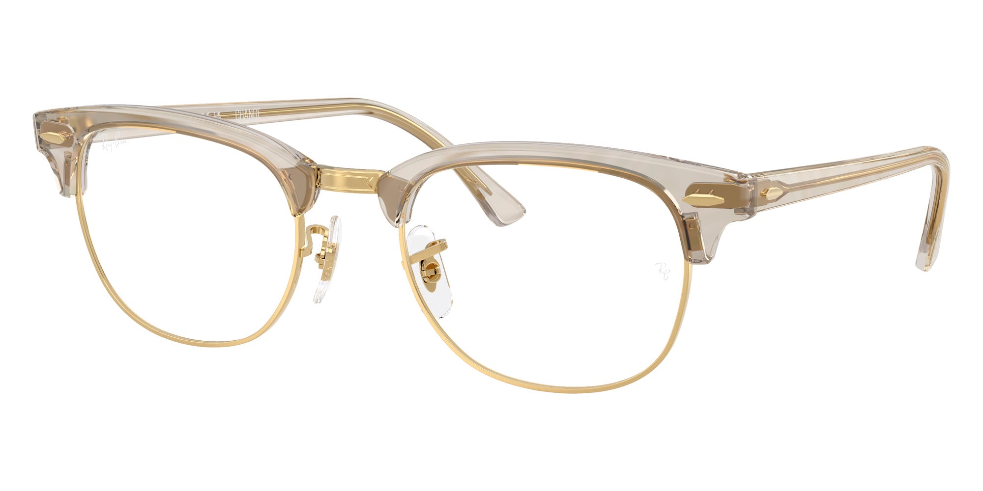 Ray-Ban® RX5154 RX5154 8291 53 Eyeglasses - Photo Waves Gray